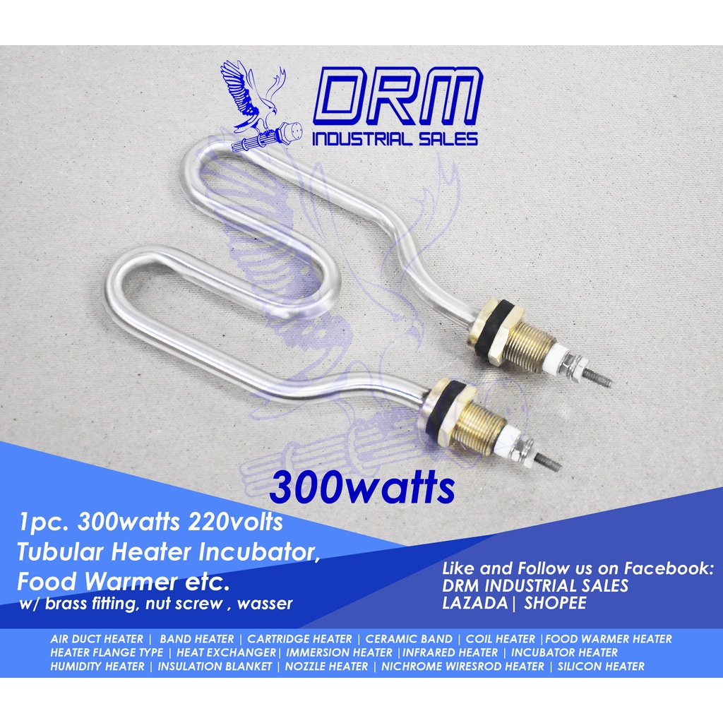Incubator Heater 300 watts TUBULAR Heater Shopee Philippines