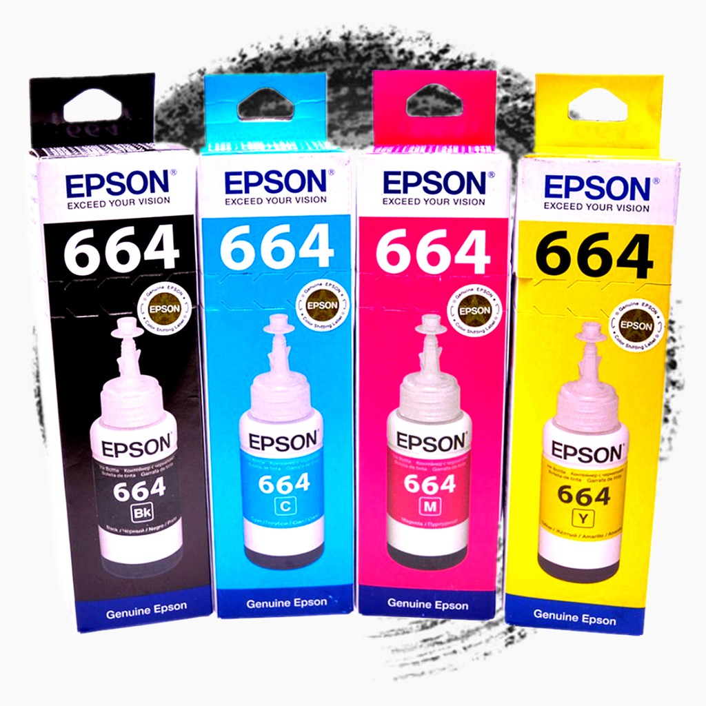 Epson Original / Genuine Bottle Ink T664 70ml | Shopee Philippines