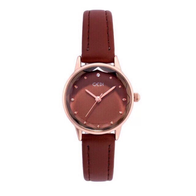 real leather watch