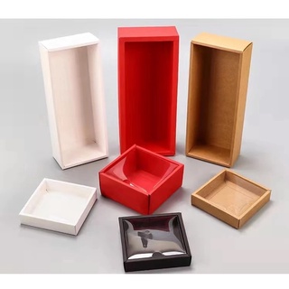 1 pc TRANSPARENT drawer paper plastic diy gift box product packaging