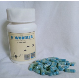 Dewormer - D' WORMER capsules sold by 10s/ 20s/ 30s