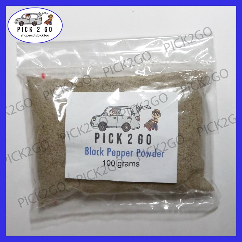 Black Pepper Powder 100g Shopee Philippines