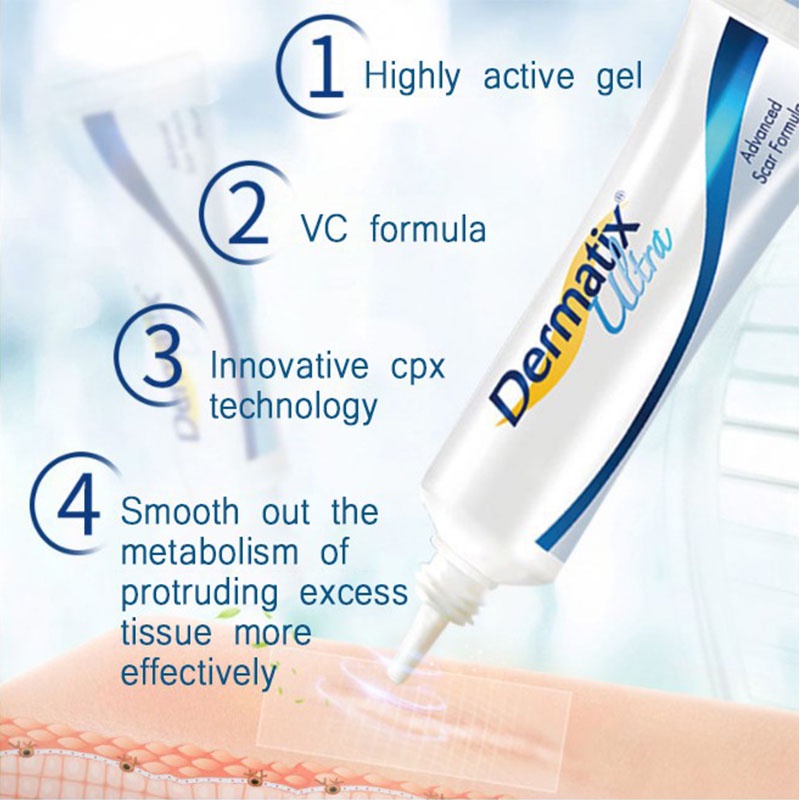 Original Dermatix Effective Scar Removal Cream Scar Gel Old Scars Acne