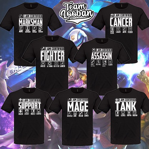 mobile legends shirt design