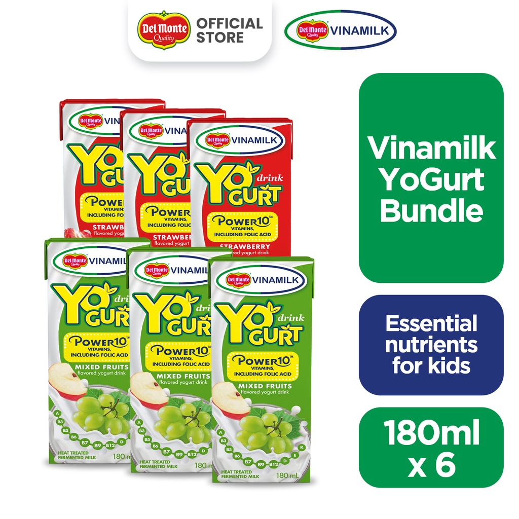 DEL MONTE VINAMILK YoGurt™ Flavor with Power 10™ Nutrients for Healthy