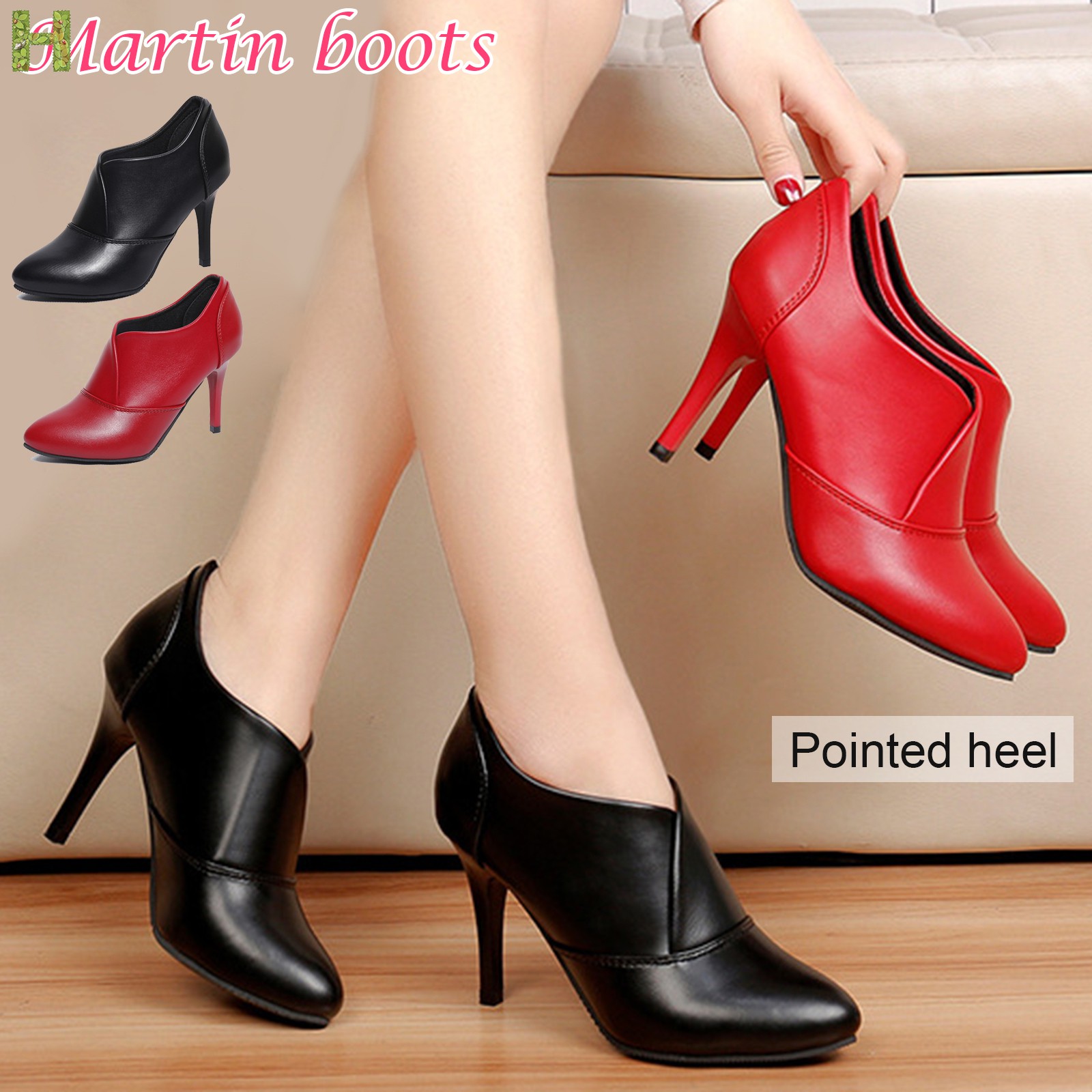 elegant dress with boots