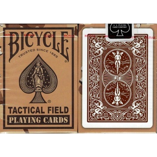 bicycle tactical field playing cards