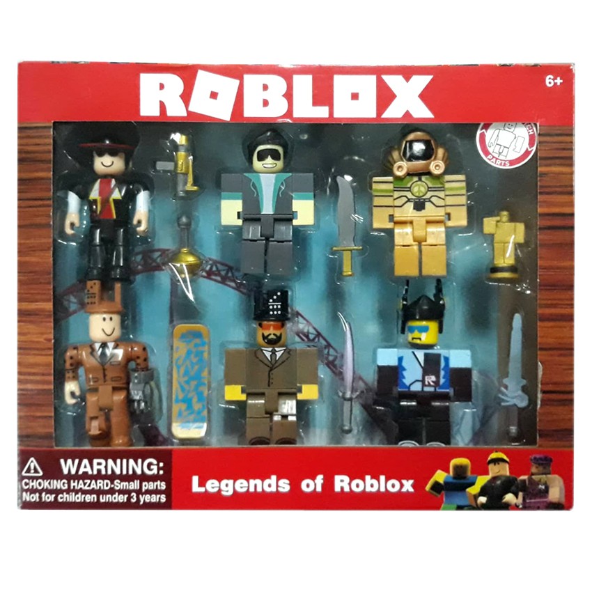 Roblox Legends 6 Pack Action Figures Shopee Philippines - roblox legends of roblox