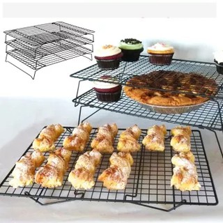 Three-layer Baking Cooling Rack Bread Cooling Rack Cake Rack Baking Tools Non-stick Cooling Rack #4