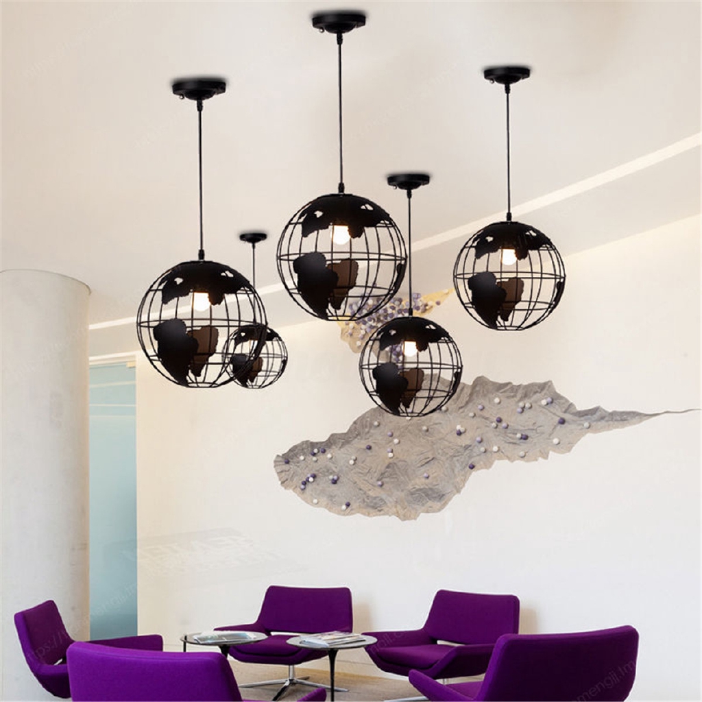 globe ceiling light