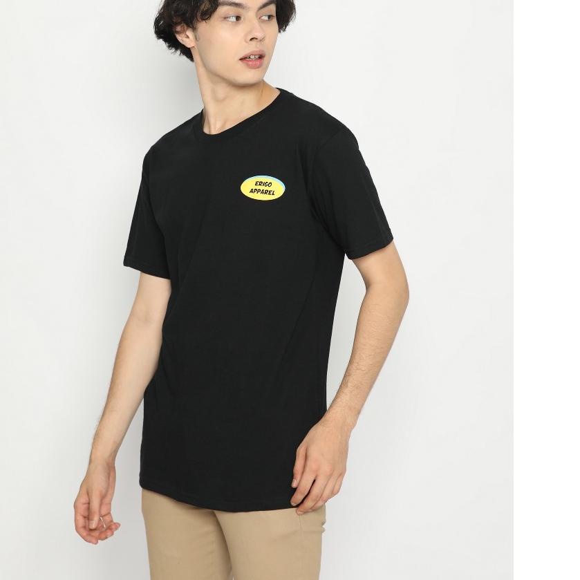 -(LR 035) Erigo T-Shirt Miyakojima Black | Shopee Philippines