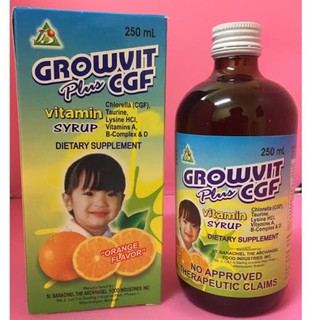 PAMPATANGKAD GROWVIT WITH CGF FOR KIDS 120ml and 250ml syrup