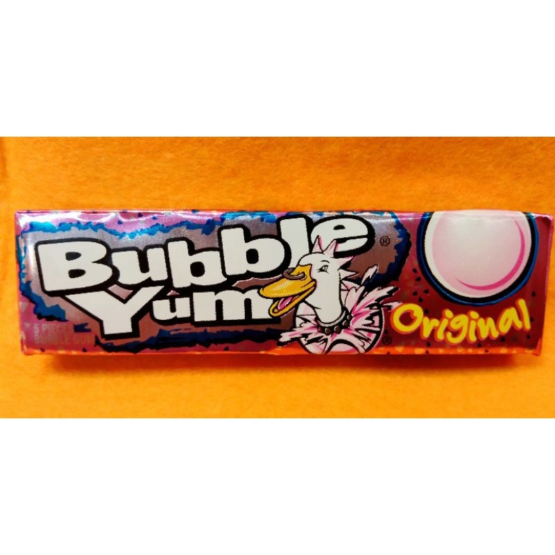 Bubble Yum Original 5 Pieces Bubble Gum Shopee Philippines