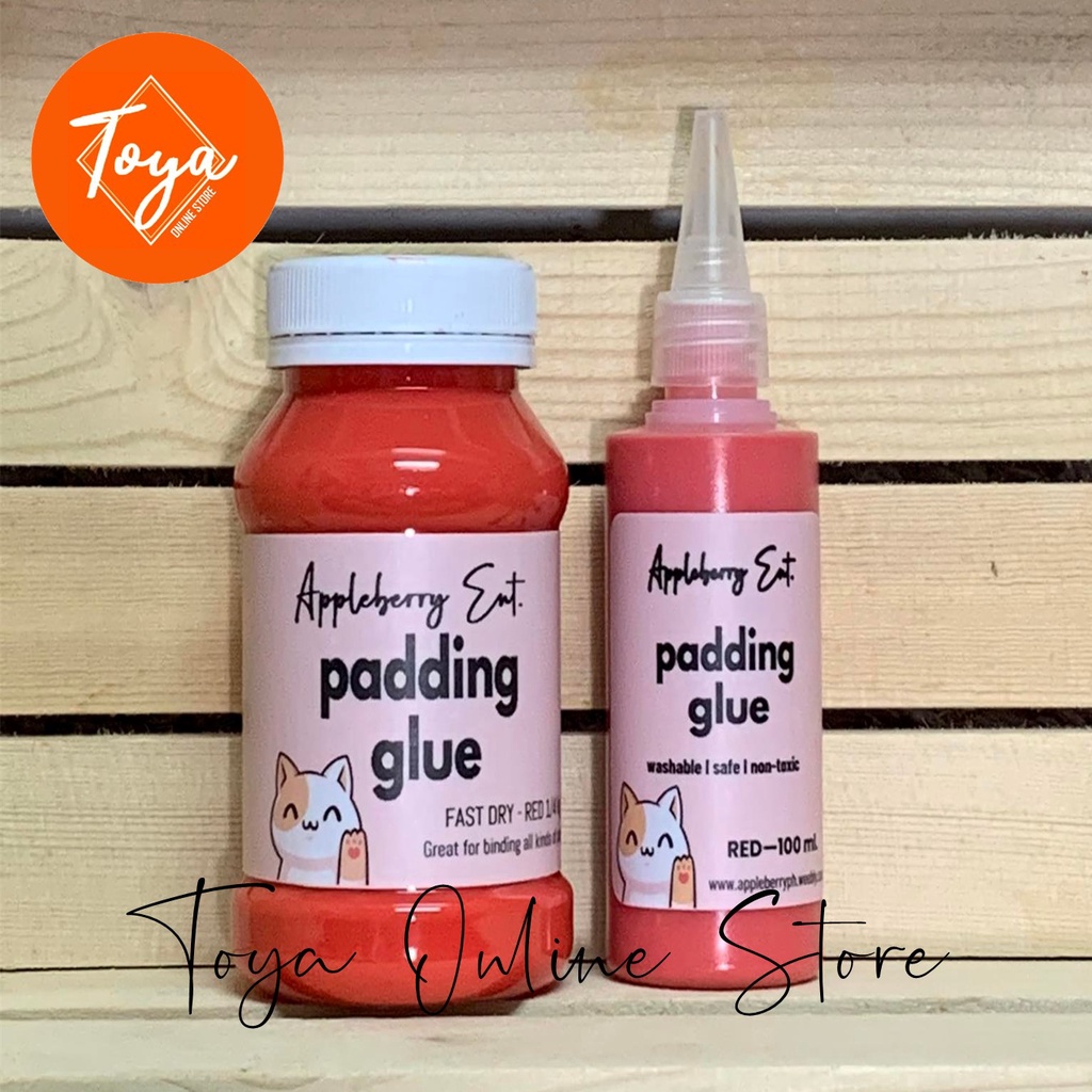 RED Padding Glue ( for DIY Notepad ) Shopee Philippines