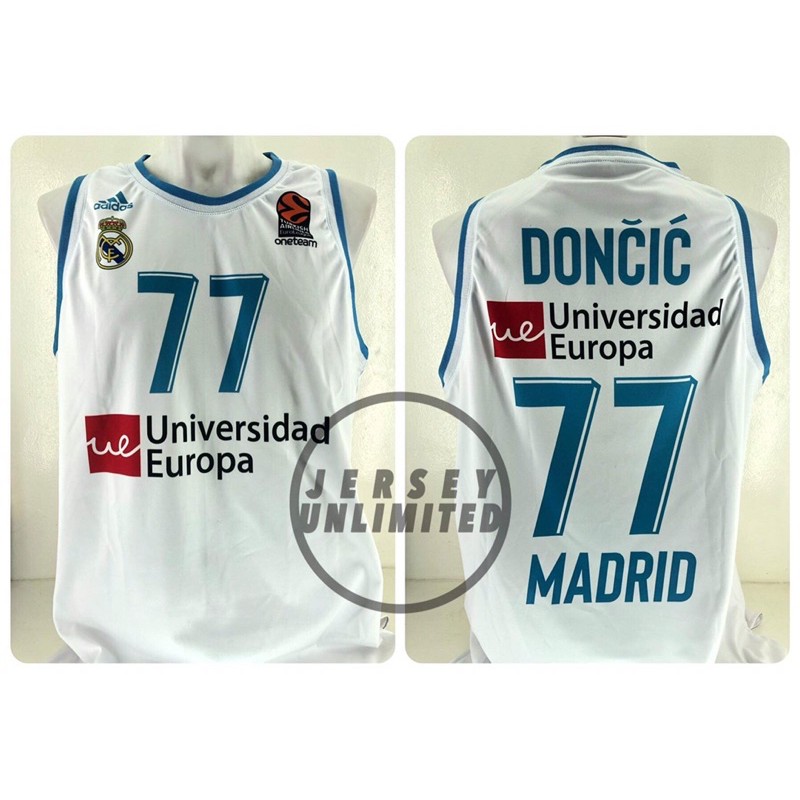luka doncic jersey real madrid