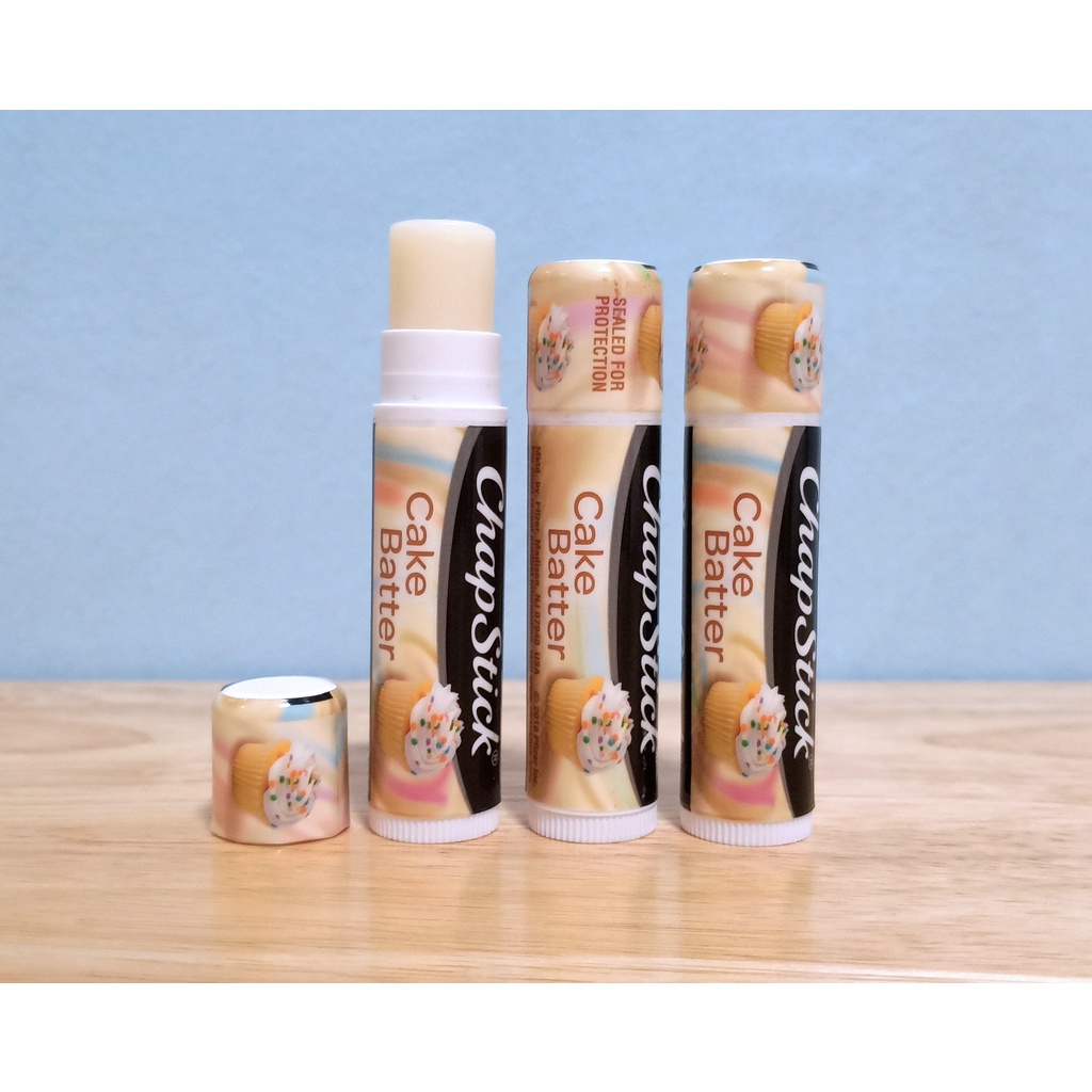 ChapStick Cake Batter Flavor Lip Balm (Limited Edition) Shopee