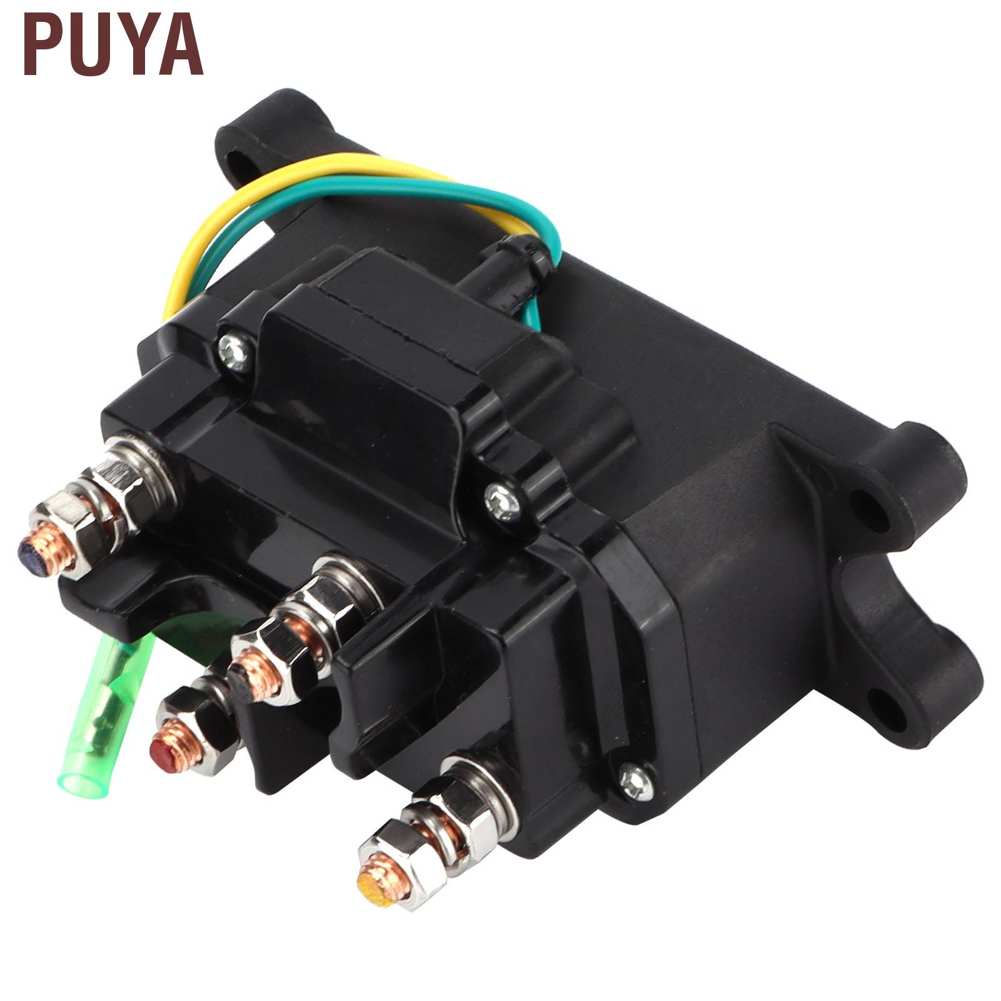 IaOi PUYA DC12V 250A Winch Contactor Solenoid Relay Weatherproof for