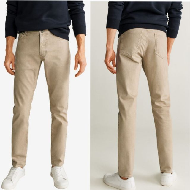 KHAKI JEANS FOR MENS OUTFIT | Shopee 