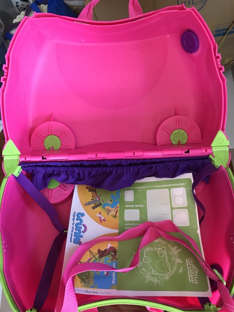 Trunki Original Ride-On Trixie Suitcase, |