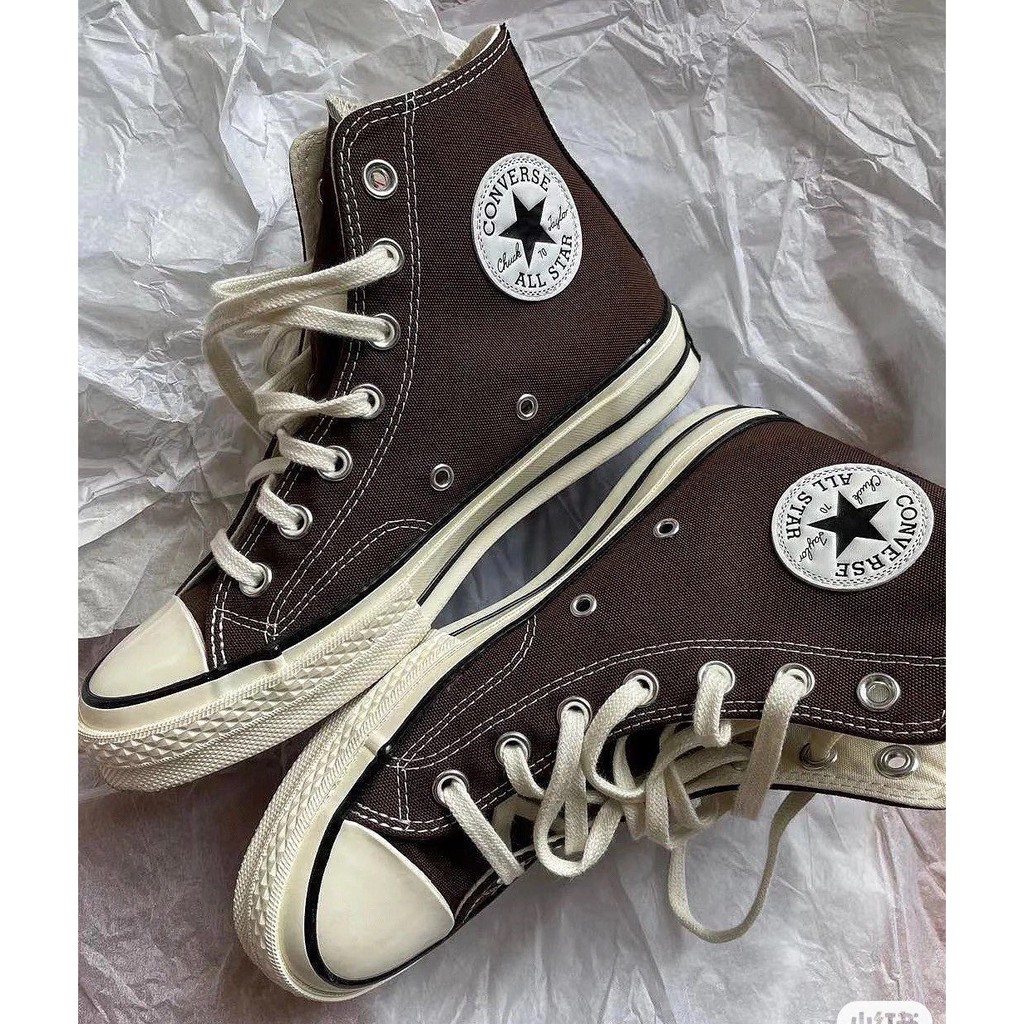 Converse 1970S New Mocha Brown High-Top Sneakers Men's and Women's ...