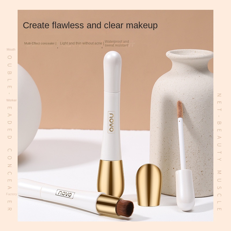 NOVO Pure Beauty Skin DoubleHeaded Concealer Stick Multieffect