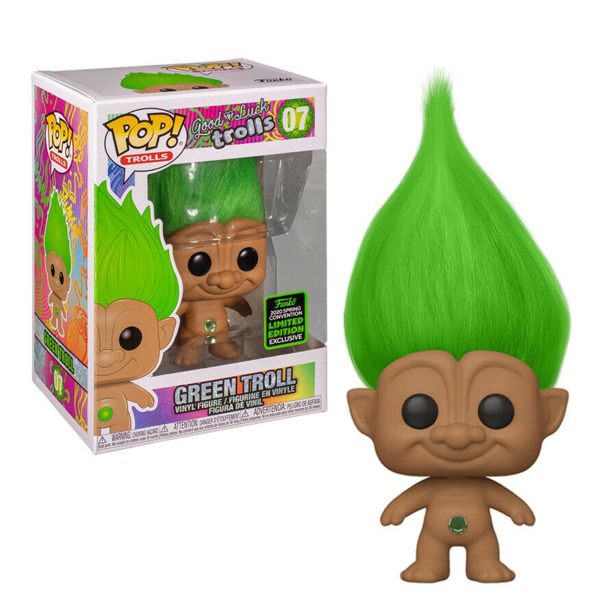 green troll doll