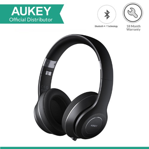 Aukey EP-B52 Premium Foldable On-Ear Wireless Bluetooth 4.1 | Shopee ...