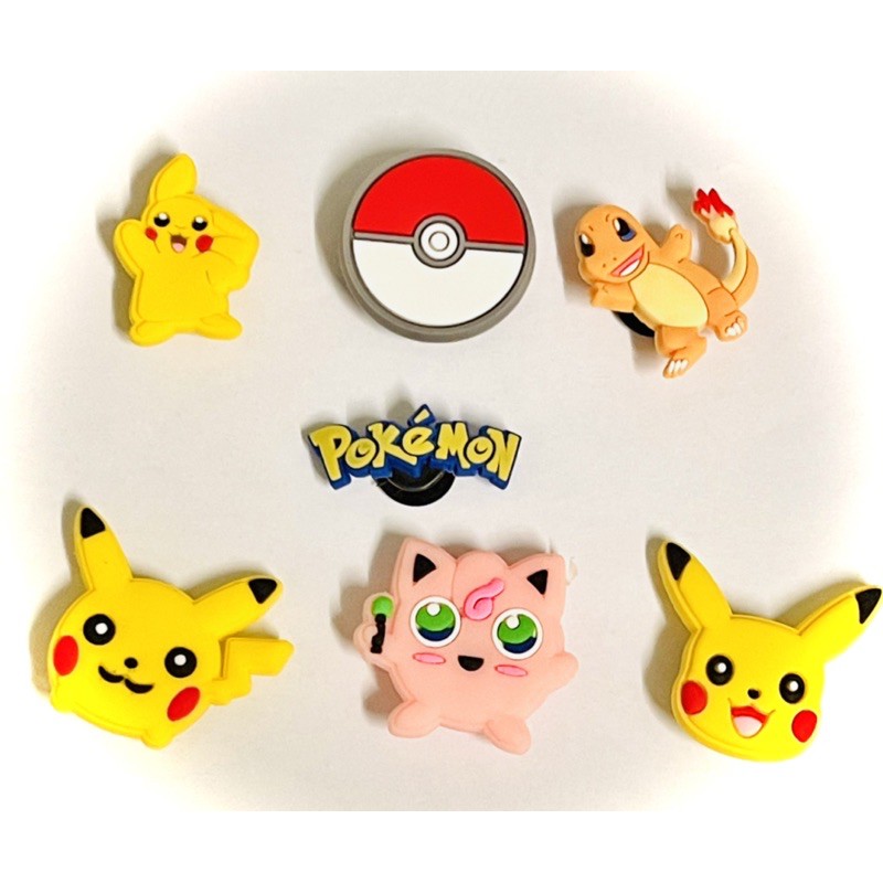 Pokemon Croc Shoe Charms Pins Jibbitz for Crocs for slippers bag and