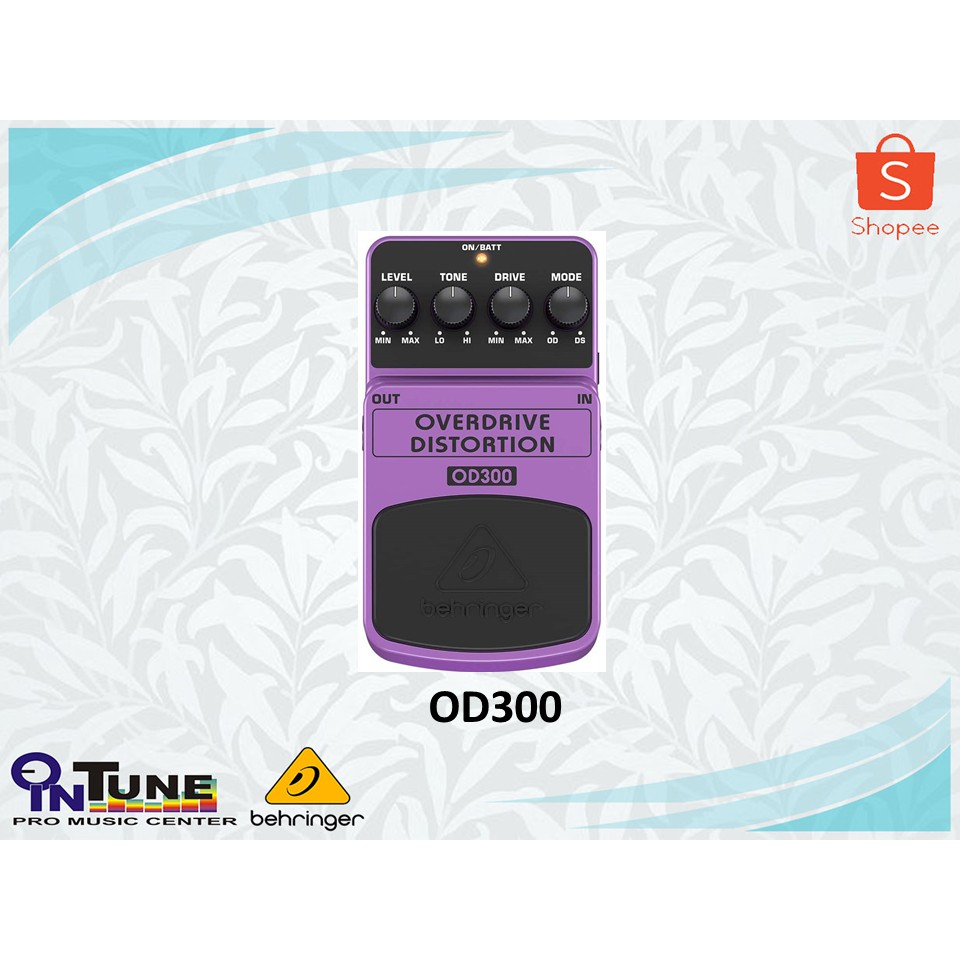 behringer power overdrive