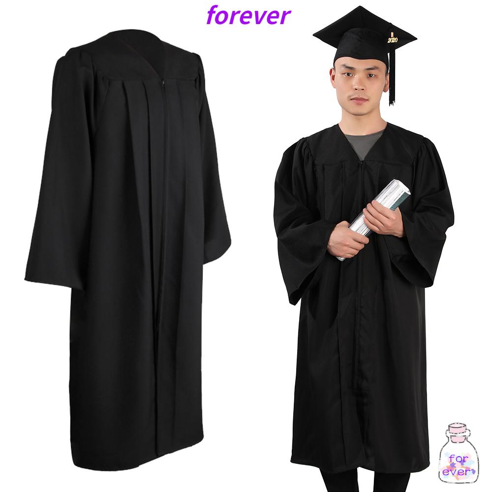 FOREVER Congrats Grad Degree Ceremony University Graduation Gown Set ...