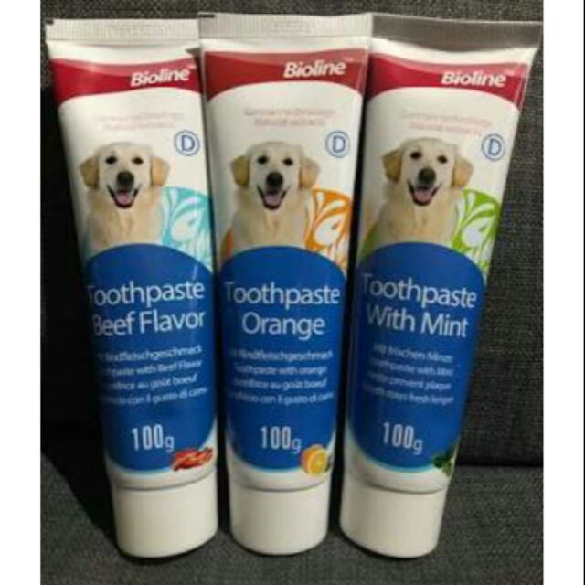 bioline toothpaste for dogs