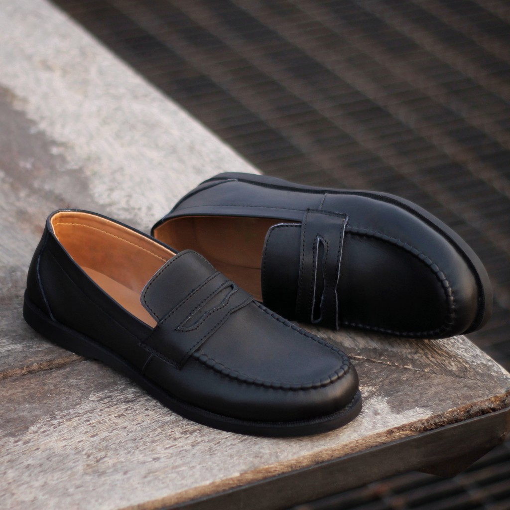 casual penny loafers