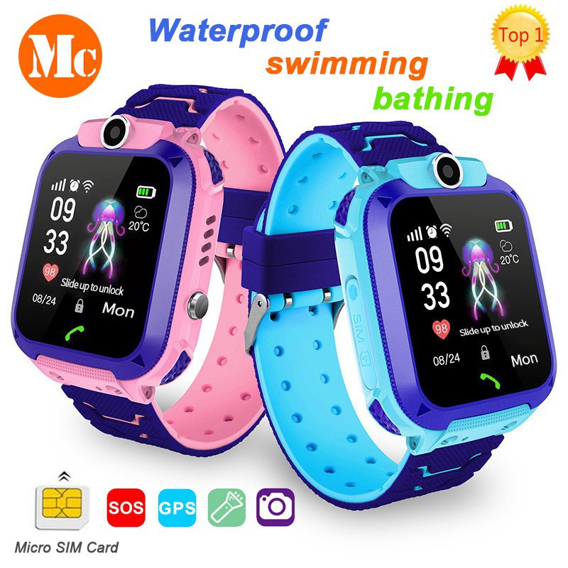 kids waterproof gps watch