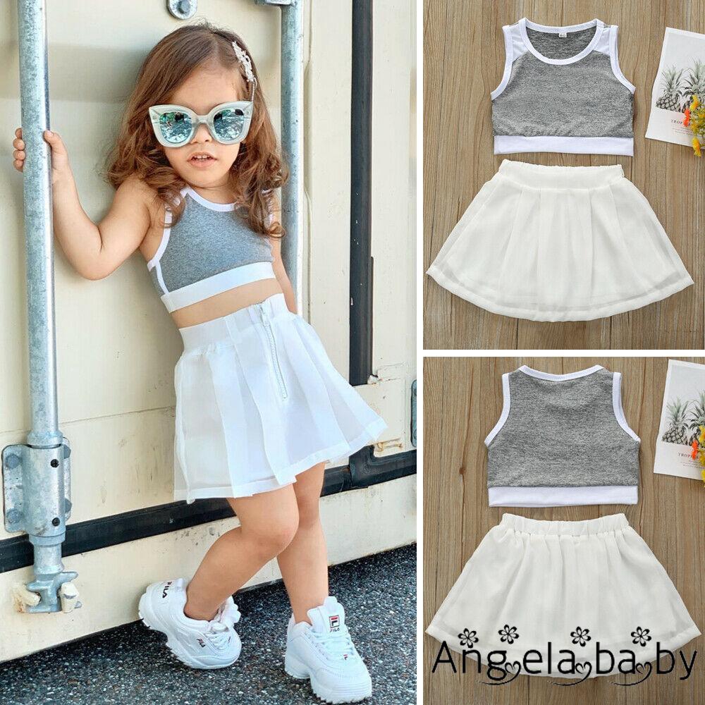 crop top skirt for girl