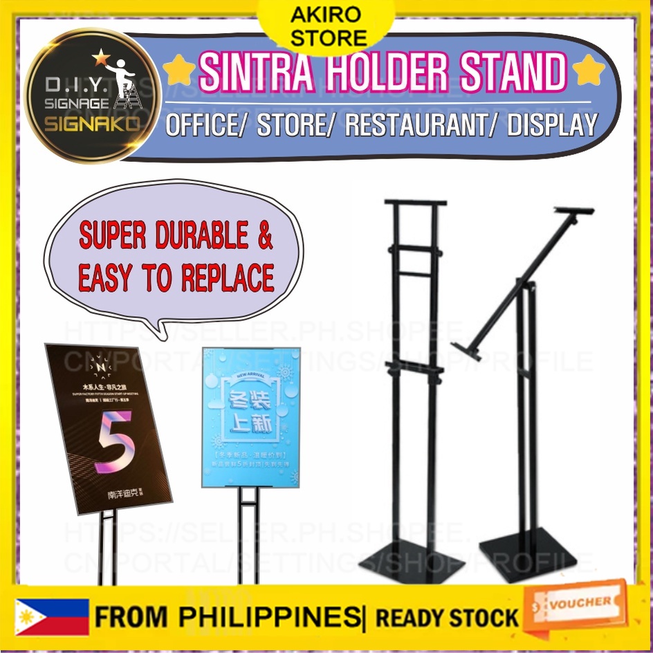 Sintra Sign Board Holder Stand Easel Display Menu Restaurant Shop Store