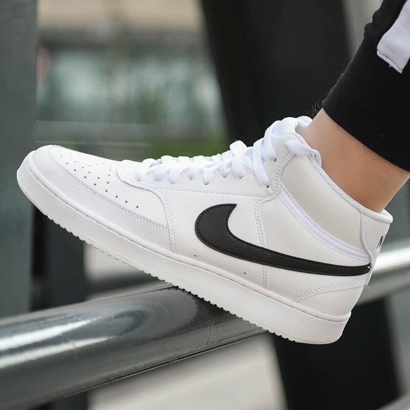 ۞☋NIKE Nike men s shoes 2020 winter COURT VISION MID high-top casual shoes  sports shoes CD5466 | Shopee Philippines