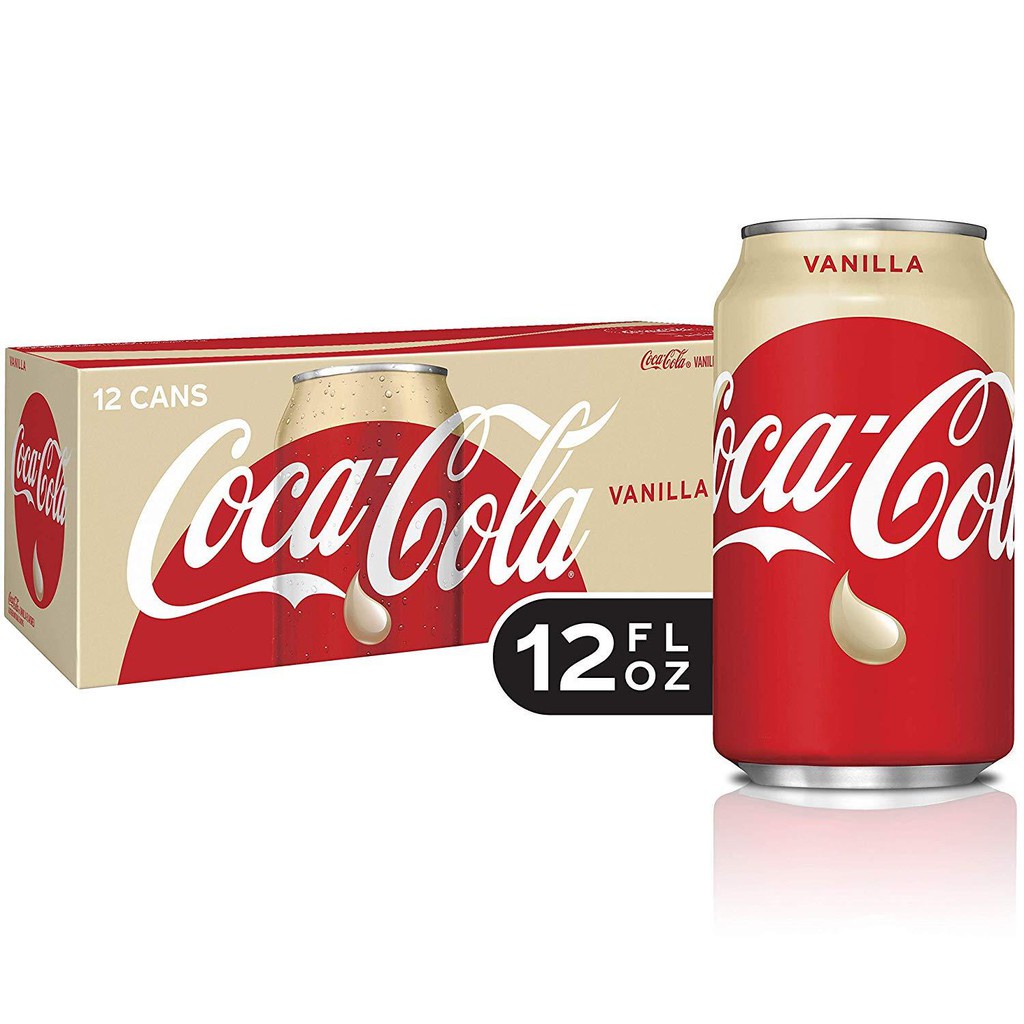 [NEW] Coca-Cola Vanilla Flavored Coke (12oz x 12cans) | Shopee Philippines