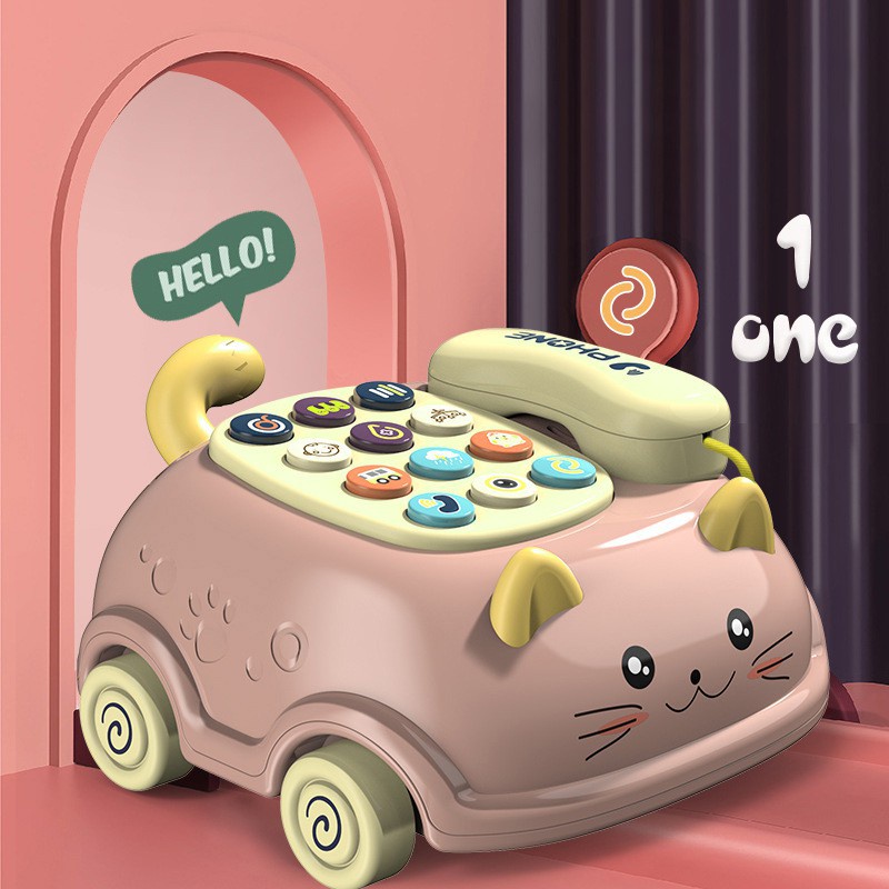 Children's Toy Mobile Phone Puzzle Early Education Phone Simulation