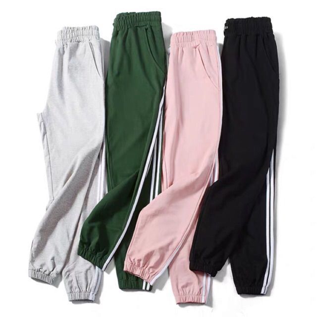 stretchable track pants