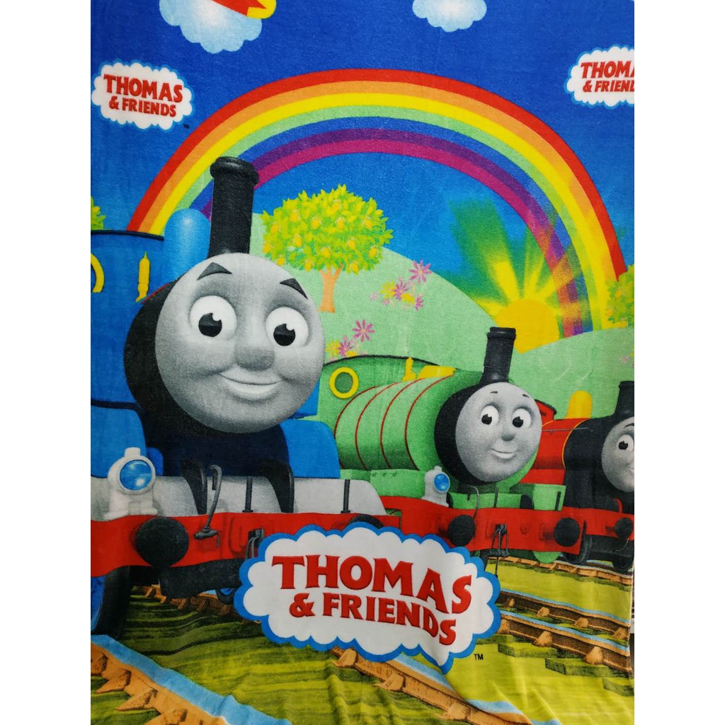 Micro Fiber Blanket Thomas Friends 150x200cm Shopee Philippines