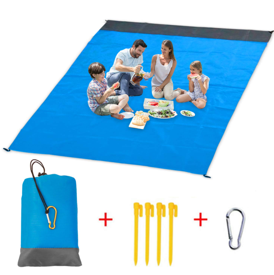 Set Beach Mat Moistproof Waterproof Simple Design Extra Large Oversized ciudaddelmaizslp.gob.mx