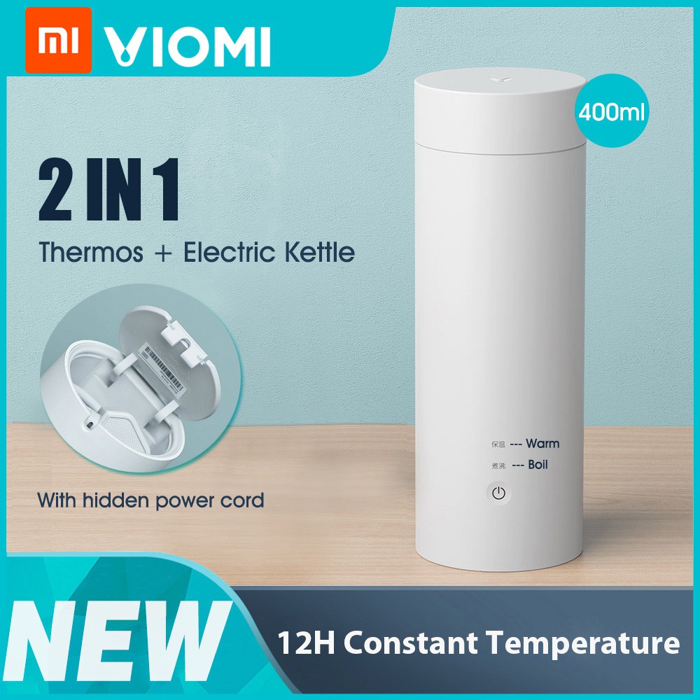 Xiaomi VIOMI Electric Thermos Bottle Cup Portable Bottle Stainless