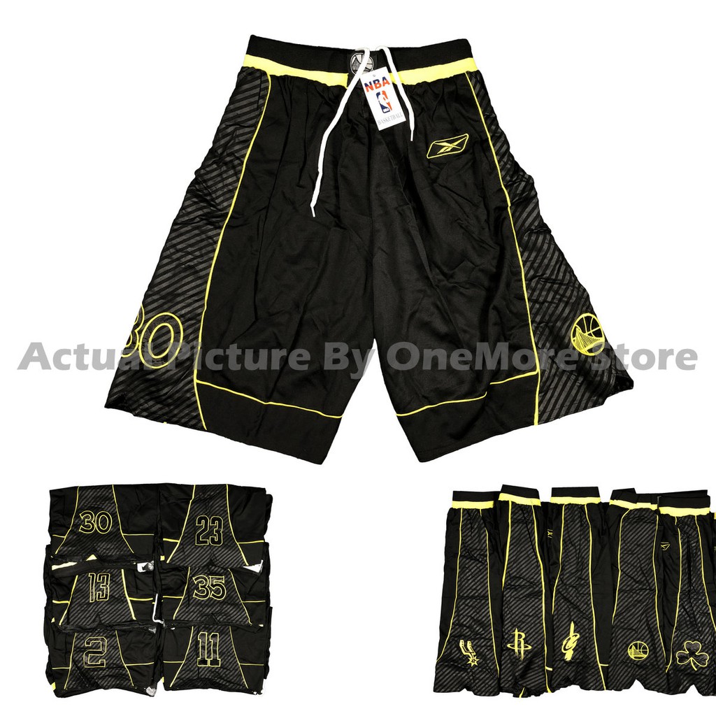 black nba shorts