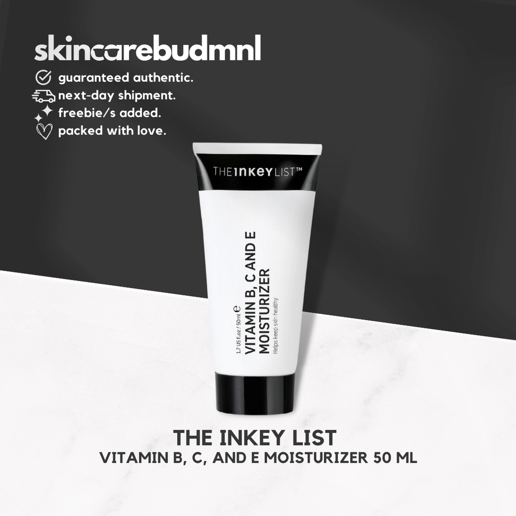 The Inkey List Vitamin B, C, and E Moisturizer 50 ml by skincarebudmnl