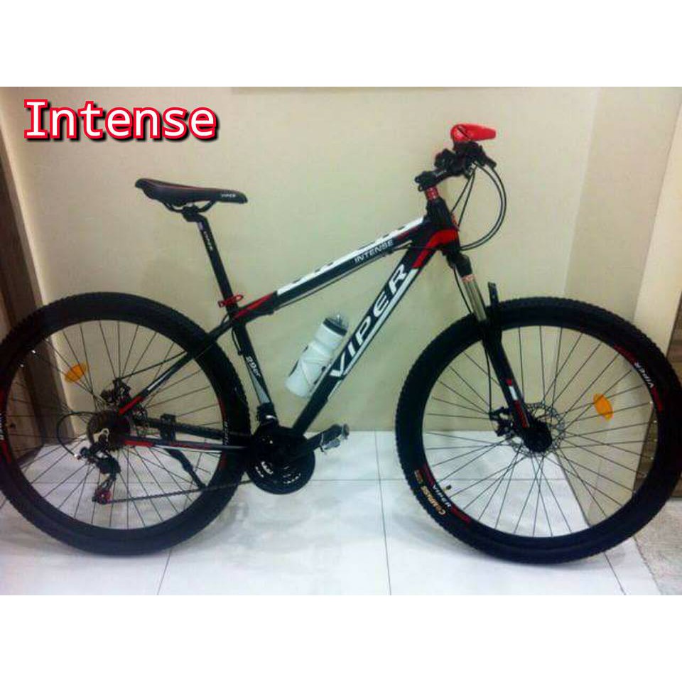 matte black mountain bike