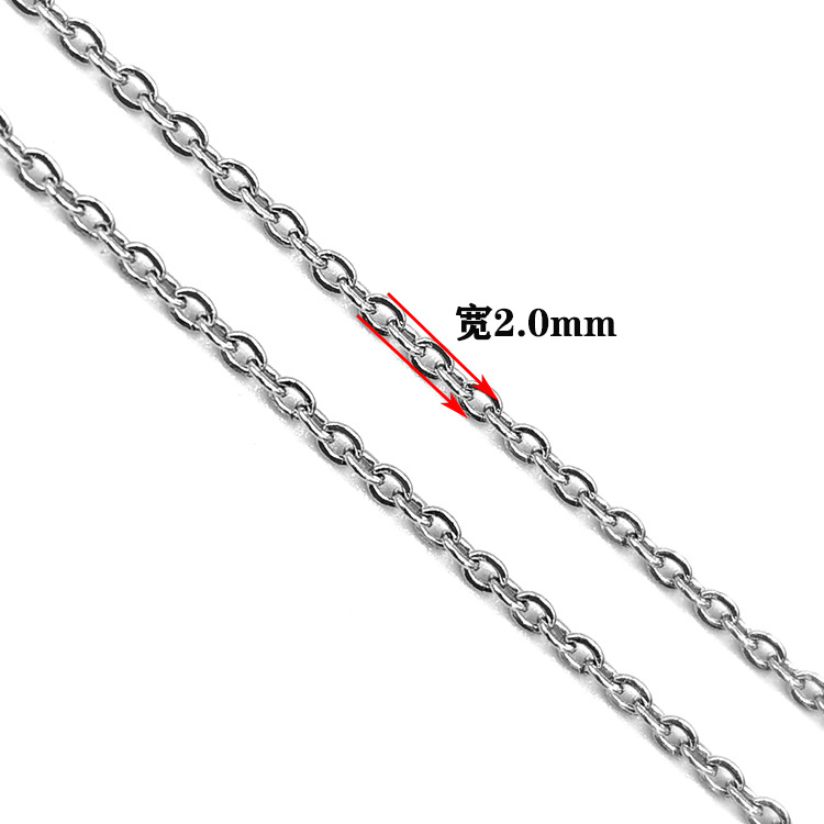 Small Link 3 x 4 mm Bronze Jewelry Accessories Chain for DIY Making Necklace Bracelet 32.8 Ft Iron Twisted Cross Chains