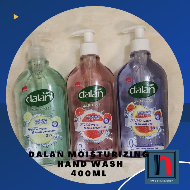 DALAN MOISTURIZING HANDWASH/ HAND SOAP 400ML Shopee Philippines