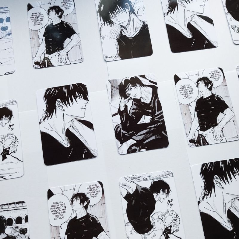 Toji Fushiguro Jujutsu Kaisen Anime Photocards [PER PIECE] | Egg's ...