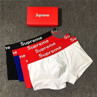 supreme boxers red