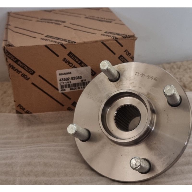 TOYOTA Wheel Hub Bearing Assembly Front Vios SKU4350252030 Shopee